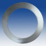 Ring inner teeth on blue flat